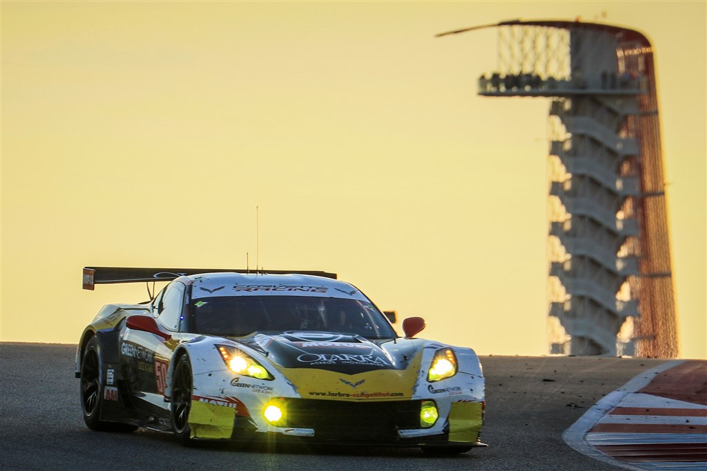 Det er i denne Chevrolet Corvette C7, Nicolai Sylvest får sin VM debut
(Foto: Vision Sport Agency)